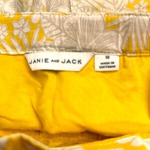Janie and Jack skirt and top set